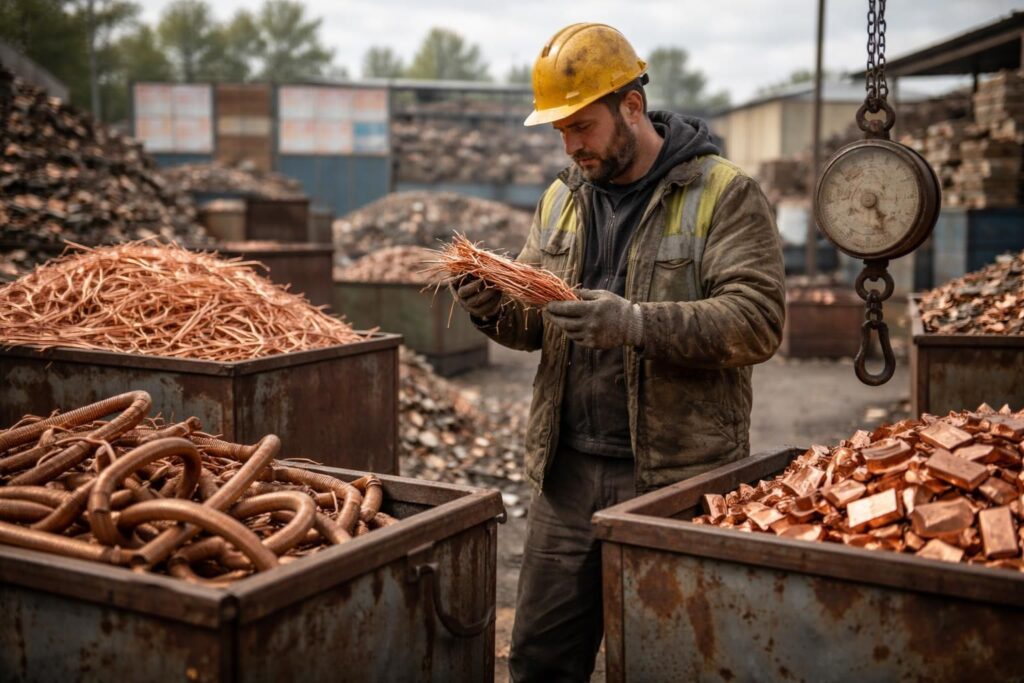 découvrez un comparatif détaillé des prix du cuivre chez les ferrailleurs et les informations essentielles à connaître pour vendre ou acheter au meilleur prix.