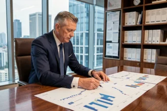 Économiste analysant les données du FMI sur la dette publique mondiale par pays en 2026